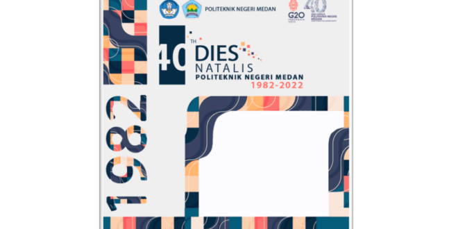 Twibbon Dies Natalis POLMED ke-40 Tahun 2022