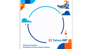 Twibbon HUT IHF ke-22 Tahun 2022