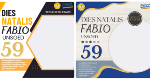 Twibbon Dies Natalis FABIO UNSOED ke-59 Tahun 2022