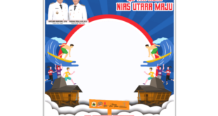 Twibbon HUT Kabupaten Nias Utara ke-14 Tahun 2022