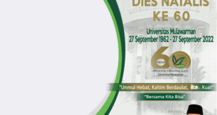 Twibbon Dies Natalis UNMUL ke-60 Tahun 2022