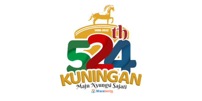 Logo HUT Kabupaten Kuningan ke-524 Tahun 2022