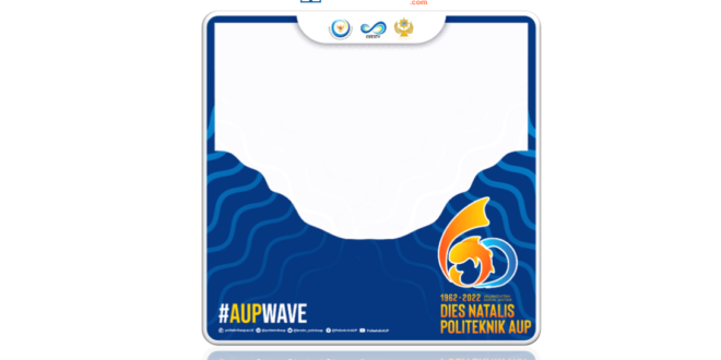 Twibbon Dies Natalis Politeknik AUP ke-60 Tahun 2022