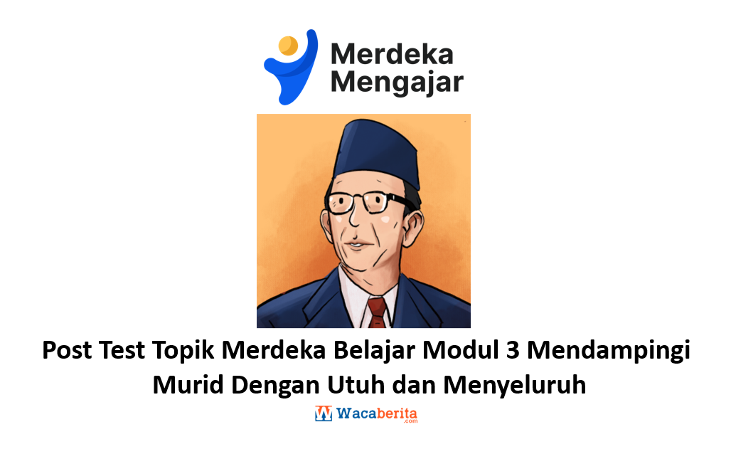 Jawaban Post Test Topik 1 Modul 3 Pelatihan Mandiri PMM