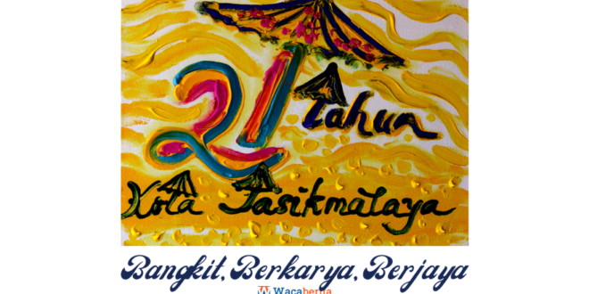 Logo HUT Kota Tasikmalaya ke-21 Tahun 2022