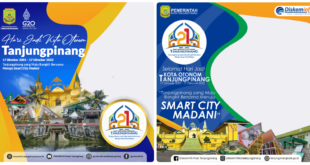 Twibbon HUT Kota Tanjungpinang ke-21 Tahun 2022