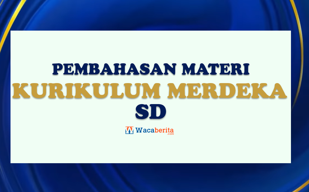 Kunci Jawaban Soal Kurikulum Merdeka SD Kelas 1 2 3 4 5 6