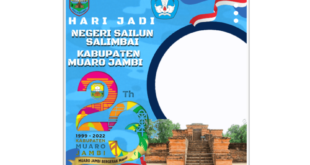 Twibbon HUT Kabupaten Muaro Jambi ke-23 Tahun 2022