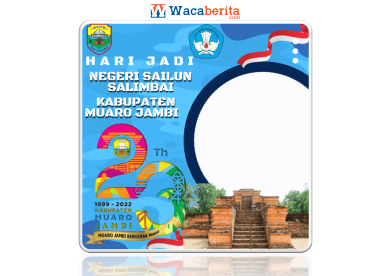 Twibbon HUT Kabupaten Muaro Jambi ke-23 Tahun 2022