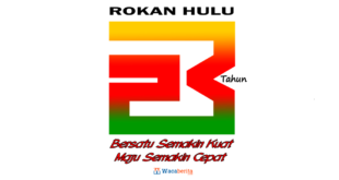 Logo HUT Kabupaten Rokan Hulu ke-23 Tahun 2022