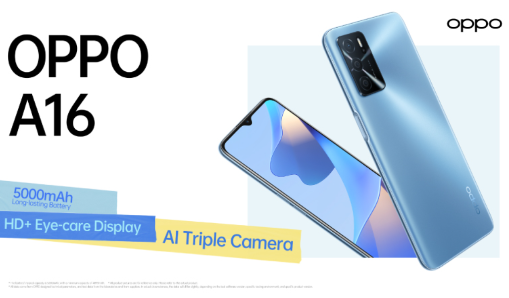 Review Oppo A16 Beserta Spesifikasi Lengkap dan Harga Terbaru