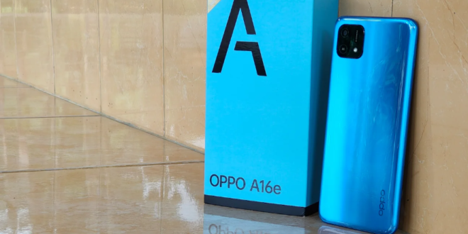 Review OPPO A16e Beserta Spesifikasi Lengkap dan Harga Terbaru