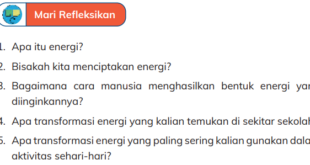 Apa itu energi