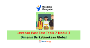 Jawaban Topik 7 Modul 3 Dimensi Berkebinekaan Global (Post Test)