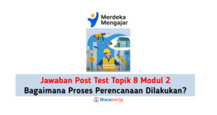 Jawaban Topik 8 Modul 2 Bagaimana Proses Perencanaan Dilakukan? (Post Test)