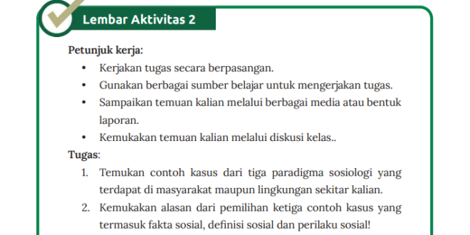 Lembar Aktivitas 2