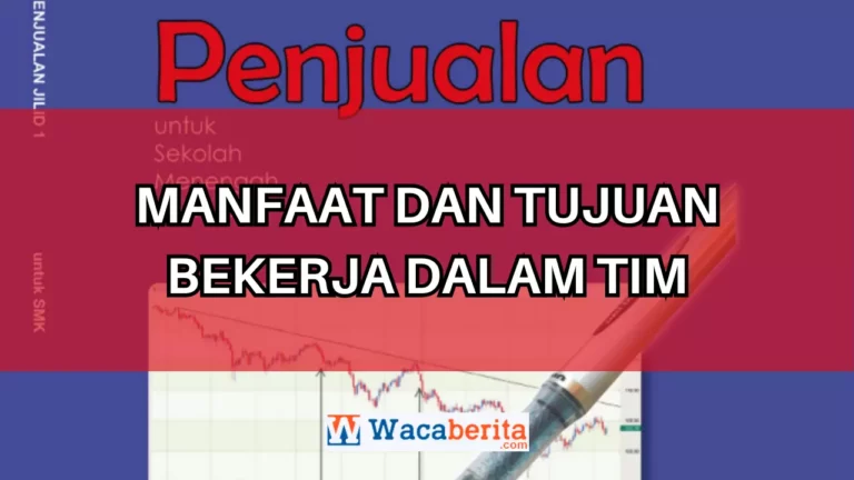 Manfaat dan Tujuan Bekerja dalam Tim