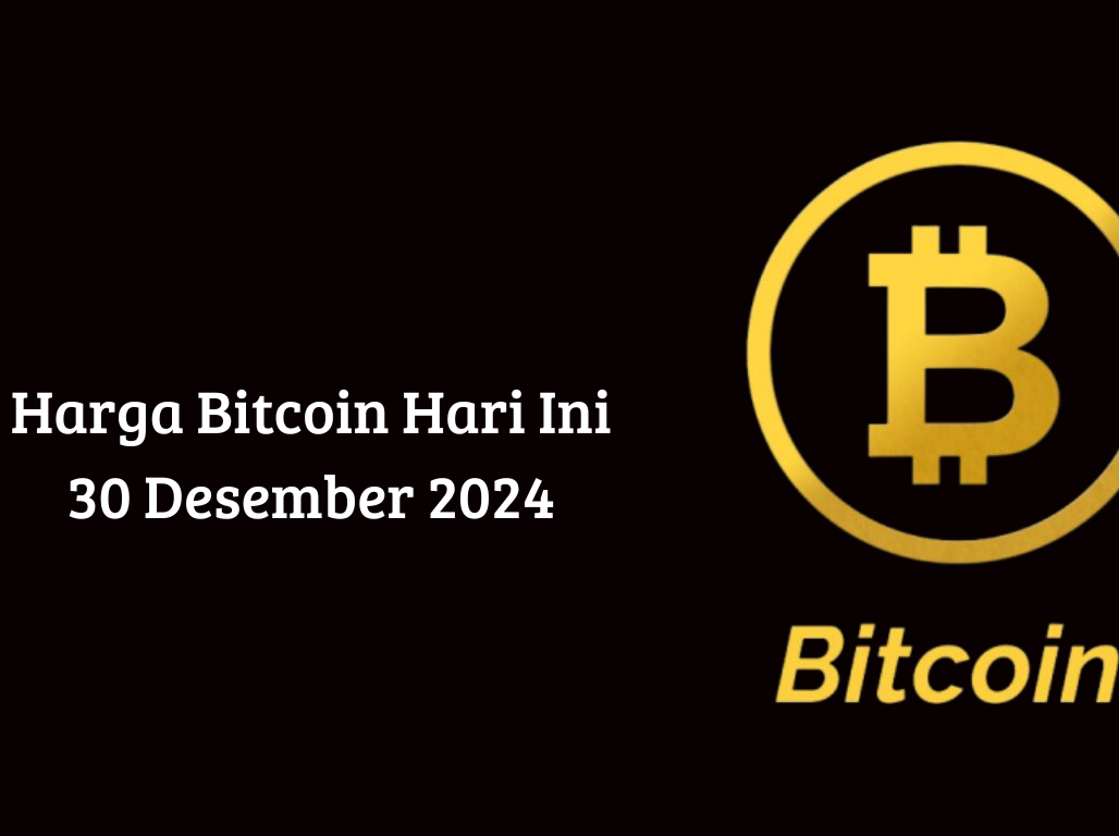 Harga Bitcoin Hari Ini 30 Desember 2024