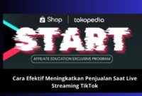 Cara Efektif Meningkatkan Penjualan Saat Live Streaming TikTok