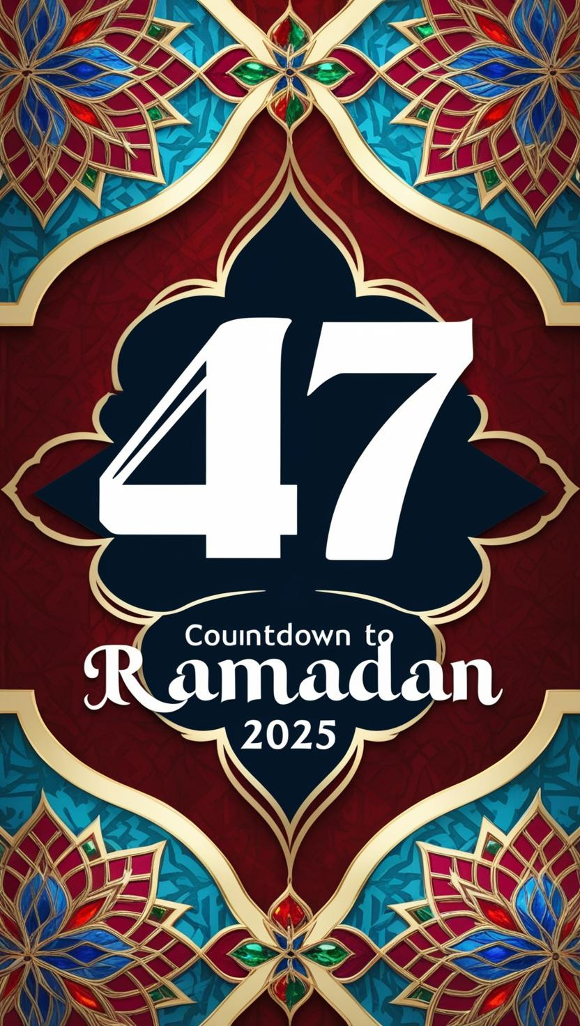 47 Hari Lagi Ramadhan 2025