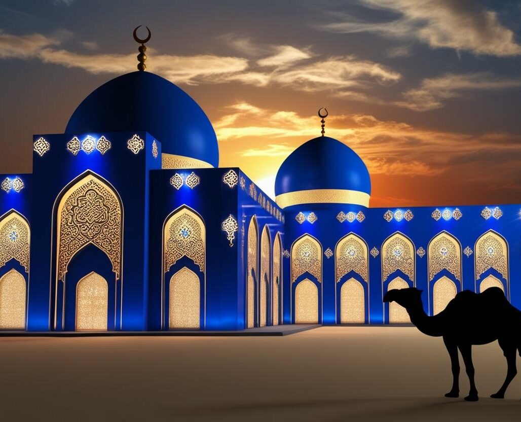 Background Isra Mi'raj 2025