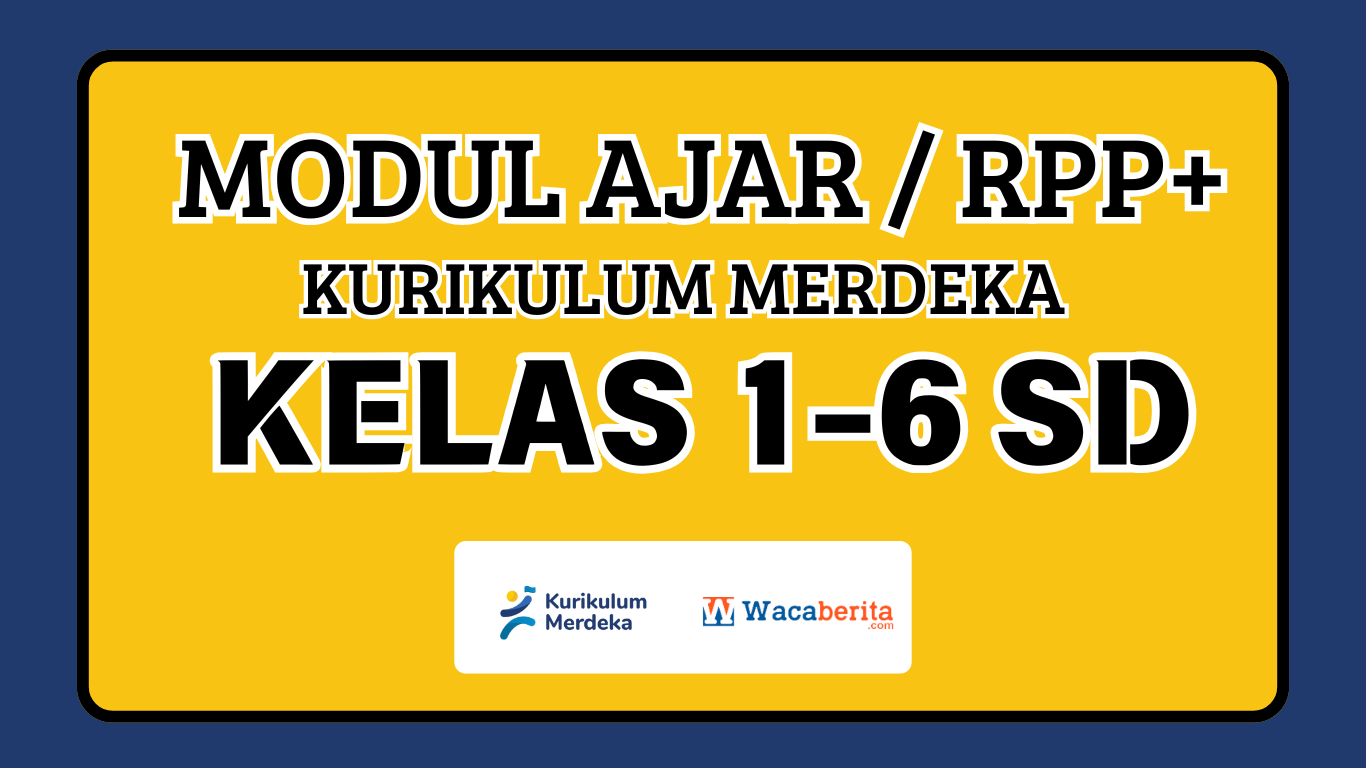 Modul ajar kelas 1-6 sd