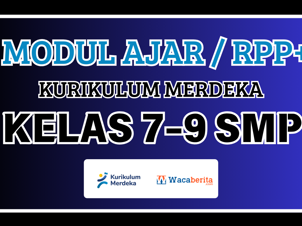 Modul Ajar Kelas 7 8 9 SMP Kurikulum Merdeka