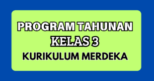 Program Tahunan Kurikulum Merdeka Kelas 3