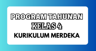 Program Tahunan Kurikulum Merdeka Kelas 4