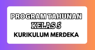 Program Tahunan Kurikulum Merdeka Kelas 5