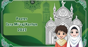 Poster Isra Mi'raj Kartun 2025