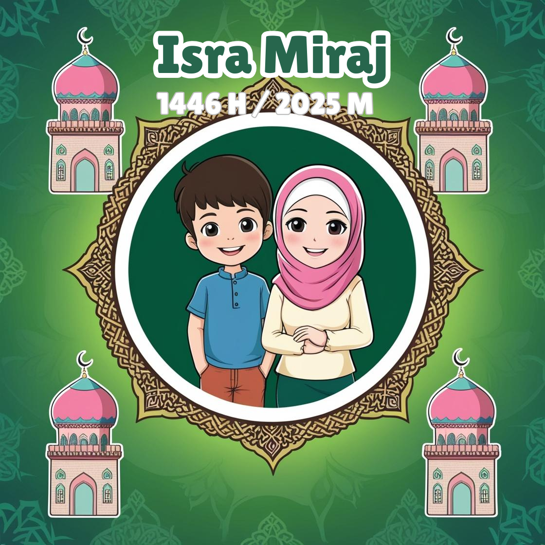 Twibbon Isra Miraj 2025 