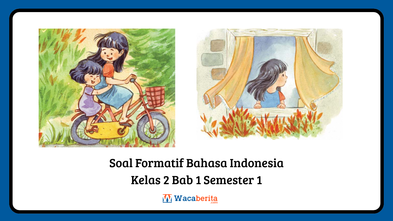 Soal Formatif bahasa Indonesia kelas 2 bab 1