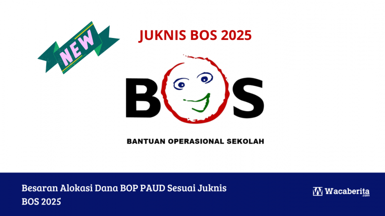 Besaran Alokasi Dana BOP PAUD Sesuai Juknis BOS 2025