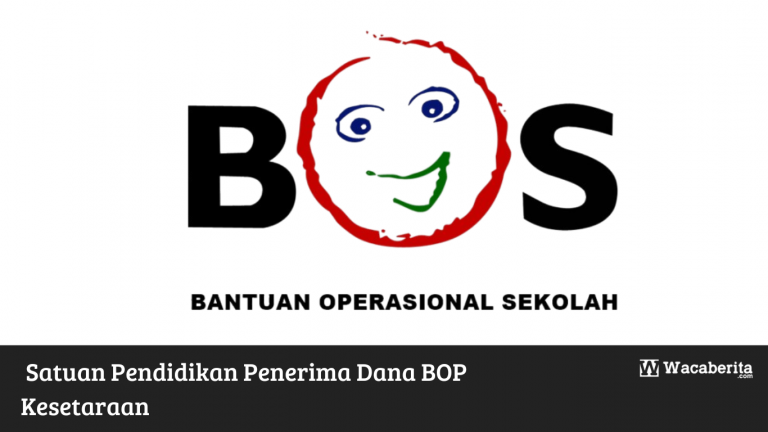 Satuan Pendidikan Penerima Dana BOP Kesetaraan