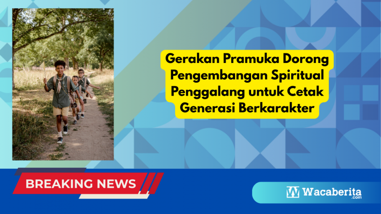 Gerakan Pramuka Dorong Pengembangan Spiritual Penggalang untuk Cetak Generasi Berkarakter