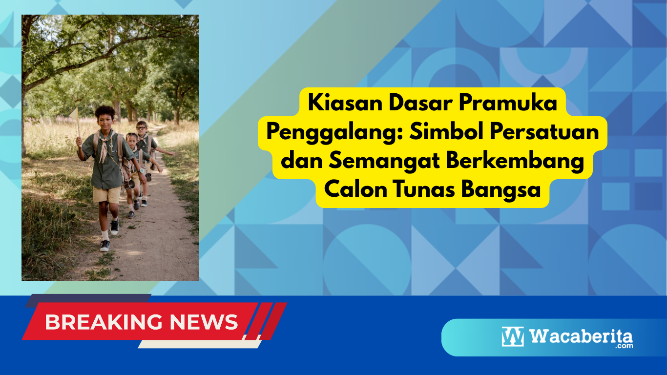 Kiasan Dasar Pramuka Penggalang: Simbol Persatuan dan Semangat Berkembang Calon Tunas Bangsa