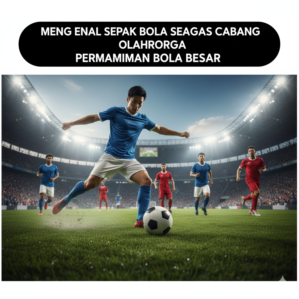 Mengenal Sepak Bola sebagai Cabang Olahraga Permainan Bola Besar