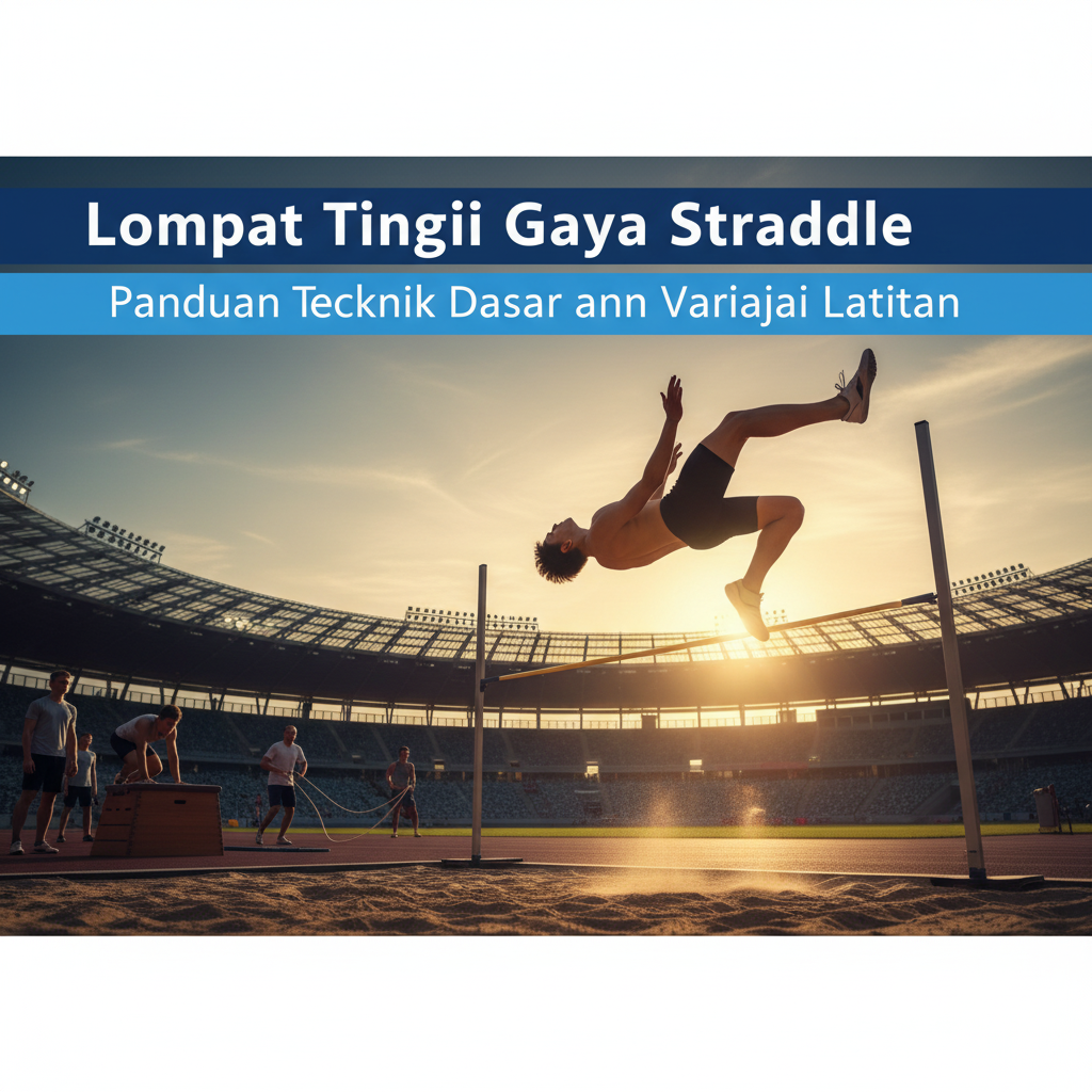 Lompat Tinggi Gaya Straddle: Panduan Teknik Dasar dan Variasi Latihan