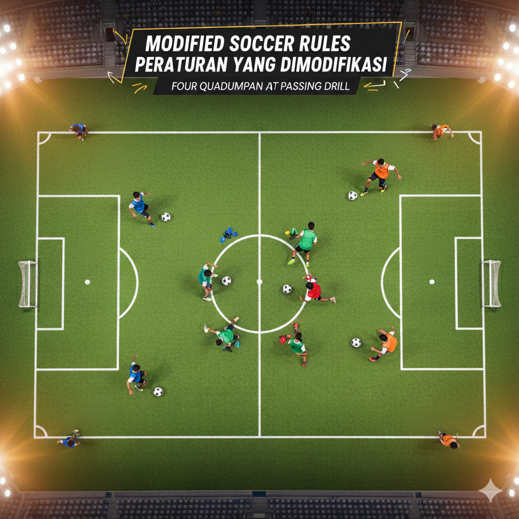 Bermain Sepak Bola dengan Peraturan yang Dimodifikasi
