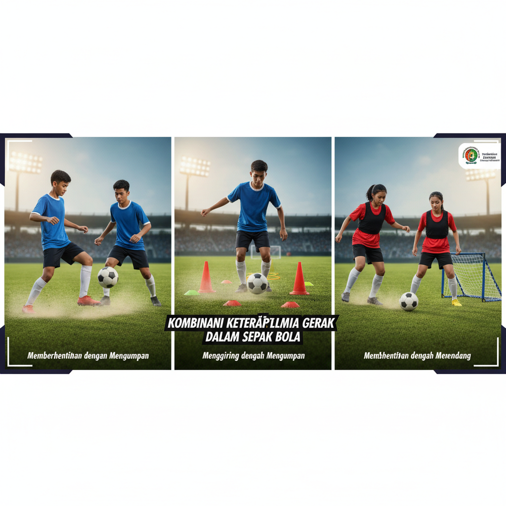 Kombinasi Keterampilan Gerak dalam Sepak Bola