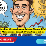 6 Karakter Wirausahawan Sukses Nomor 3 Paling Menentukan, Banyak Orang Gagal di Sini