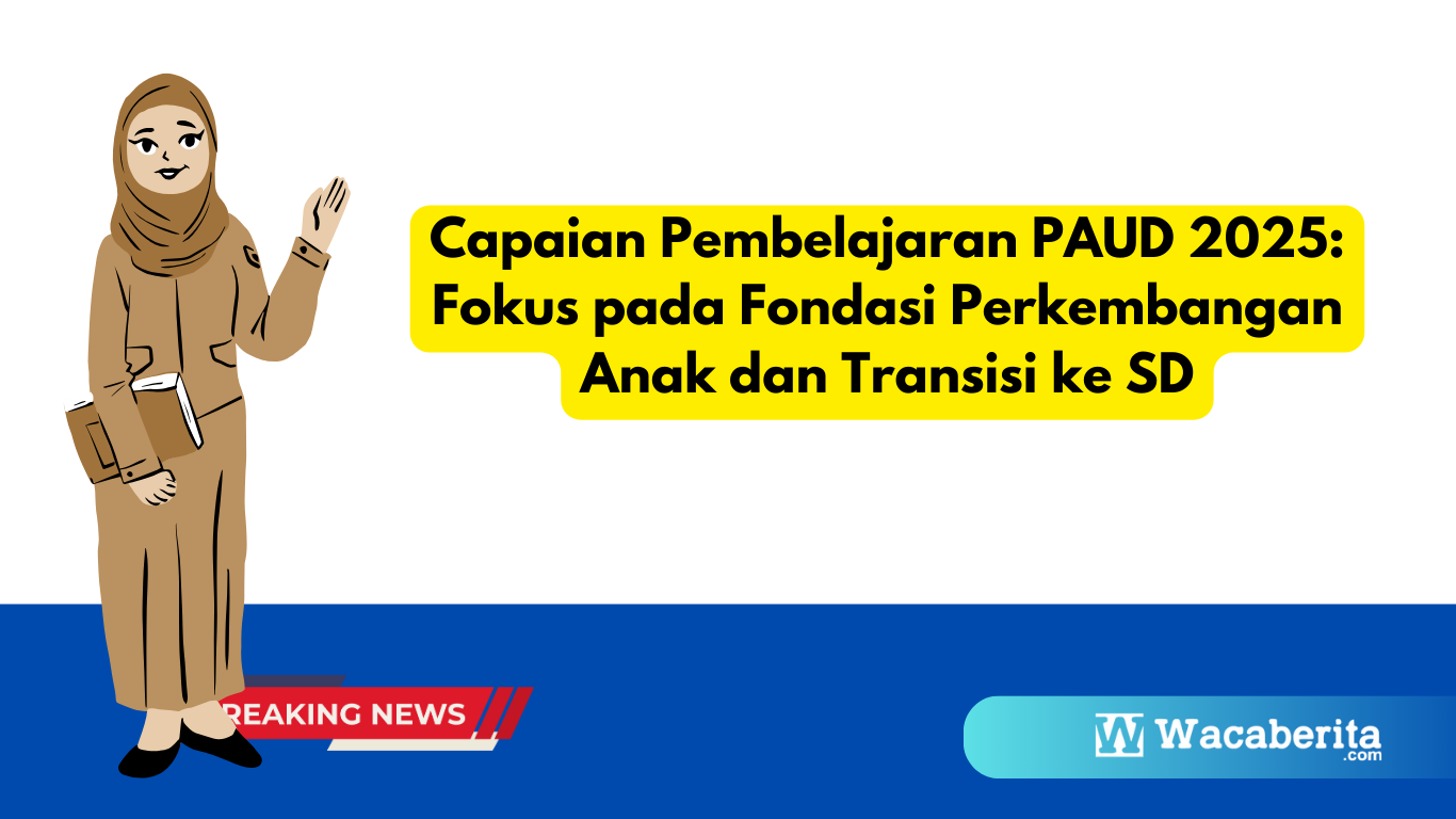 Capaian Pembelajaran PAUD 2025 Fokus pada Fondasi Perkembangan Anak dan Transisi ke SD