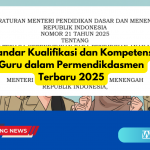 Standar Kualifikasi dan Kompetensi Guru dalam Permendikdasmen Terbaru 2025