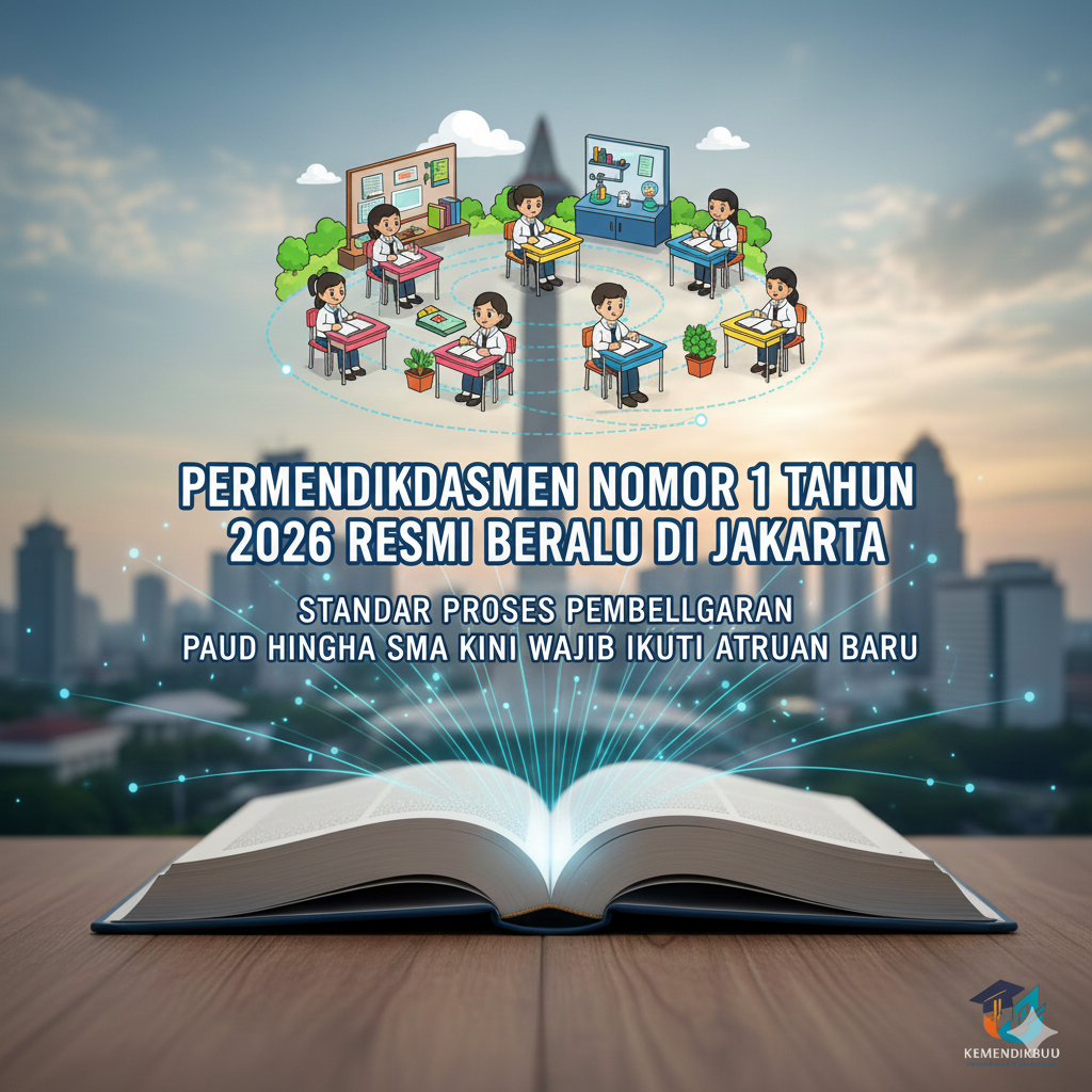 Permendikdasmen Nomor 1 Tahun 2026 Standar proses